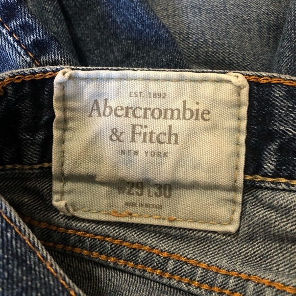 ABERCROMBIE & FITCH The Slim Straight Men's Jeans Size 29 - Picture 3 of 8